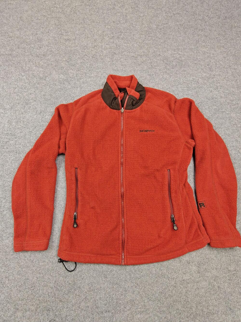 Vintage Patagonia Jacket Womens Medium Orange R3 Radiant Polartec Fleece